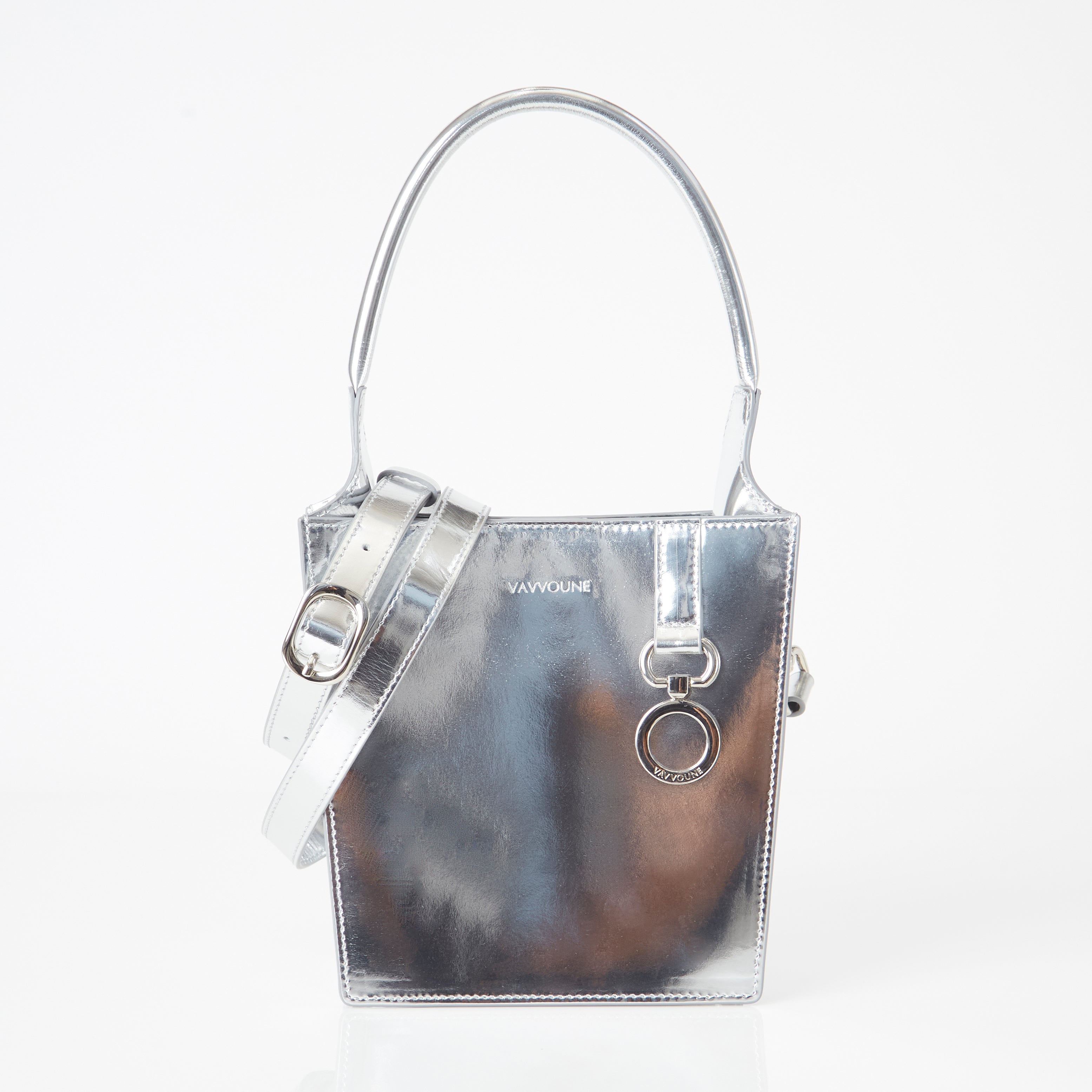 Mishe Short - Mirrored Silver – Vavvoune
