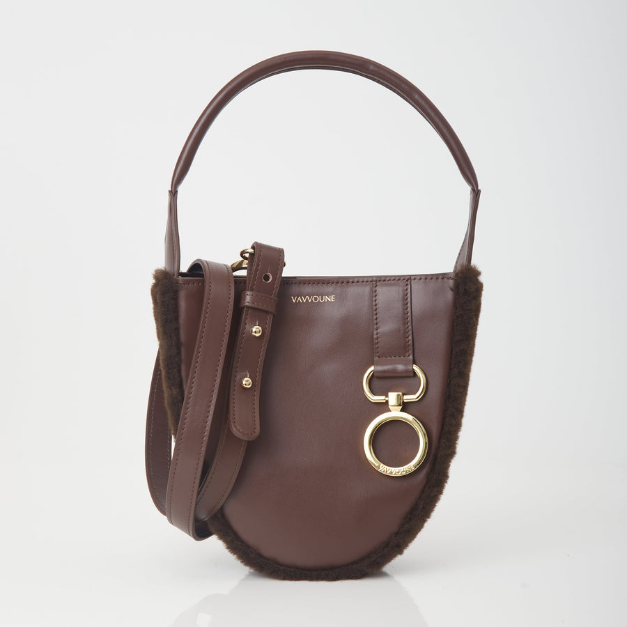 Ganache + Shearling - Miry Bag