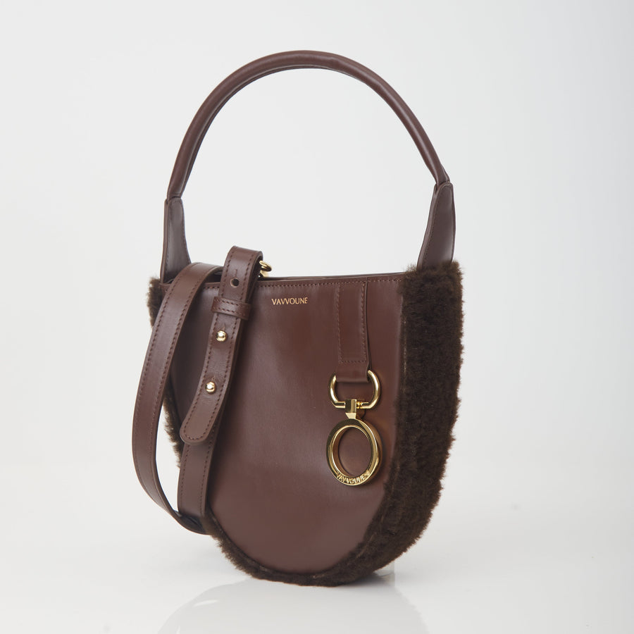 Ganache + Shearling - Miry Bag